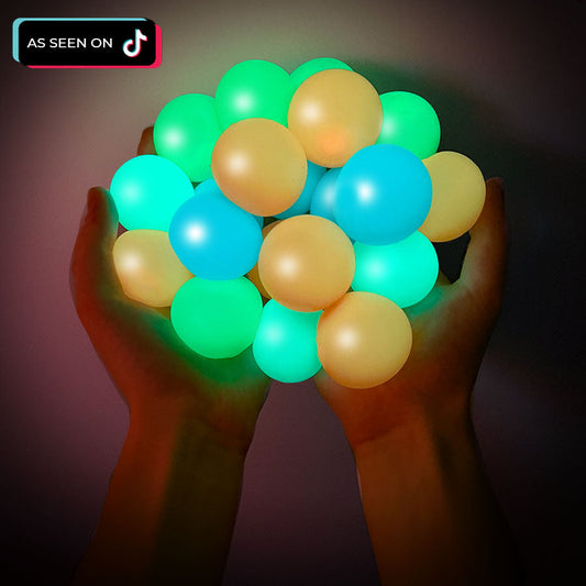 Glowing Ceiling Globs