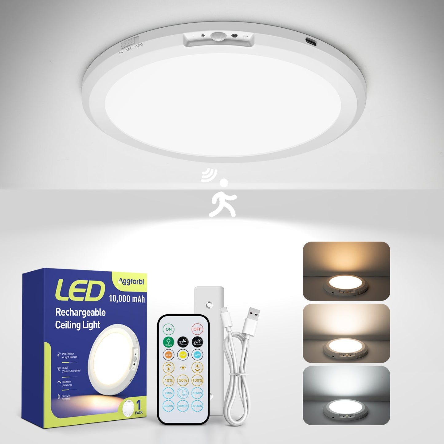 HandsOff Ceiling Light