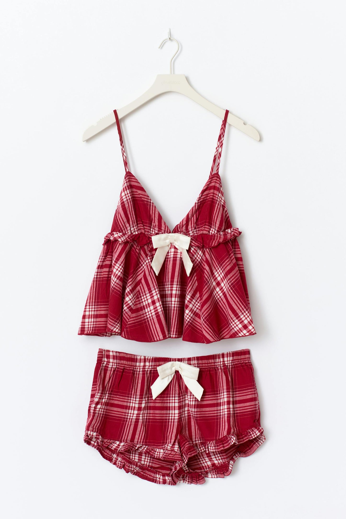 Christmas Plaid Matching Set