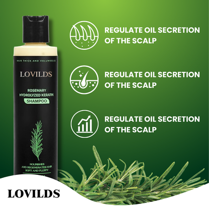 Rosemary Hydrolyzed Keratin Shampoo