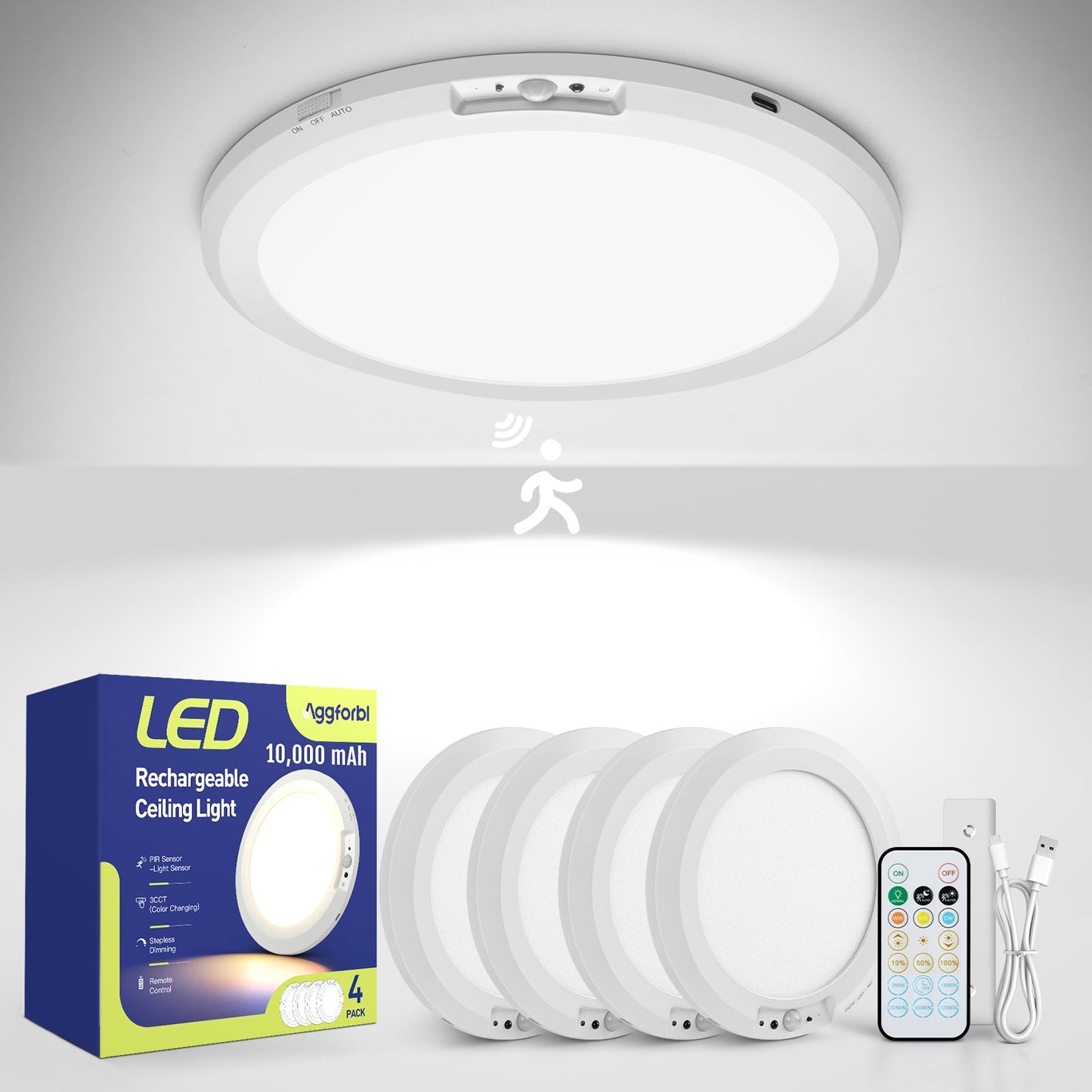 HandsOff Ceiling Light