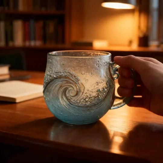 The Crystal Ocean Wave Mug