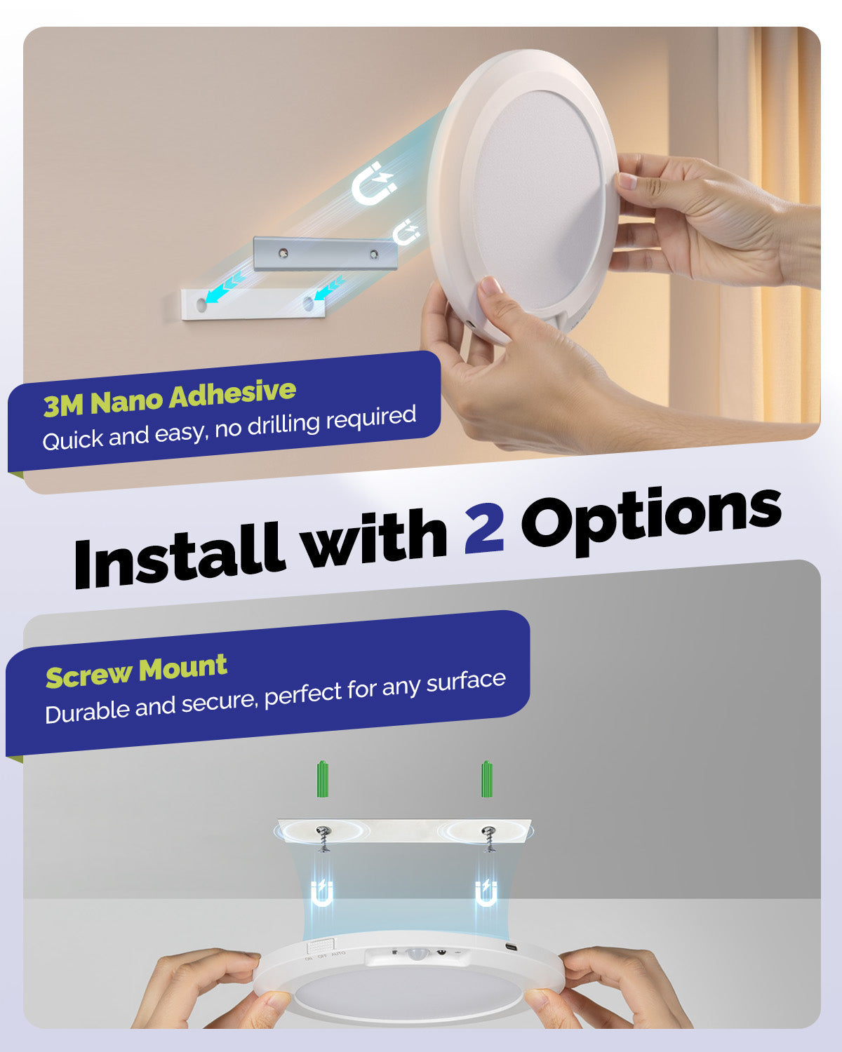 HandsOff Ceiling Light