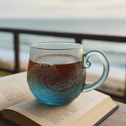 The Crystal Ocean Wave Mug