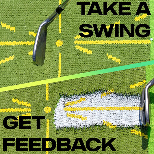 StrikeTrack™ Golf Swing Training Mat