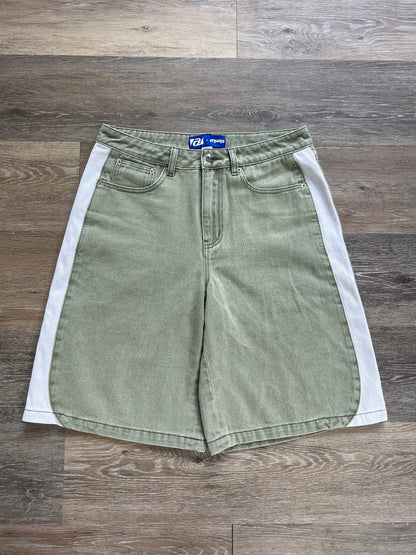 Streamline Denim Shorts