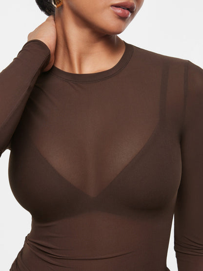 SheerFlex™ Long Sleeve Top
