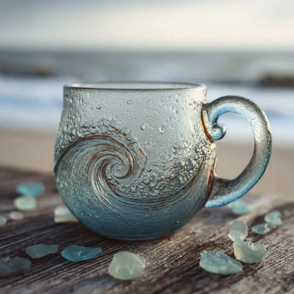 The Crystal Ocean Wave Mug