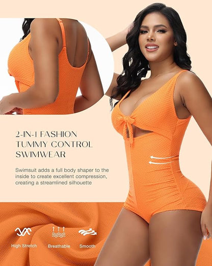 Sunset Bloom Swim Suit
