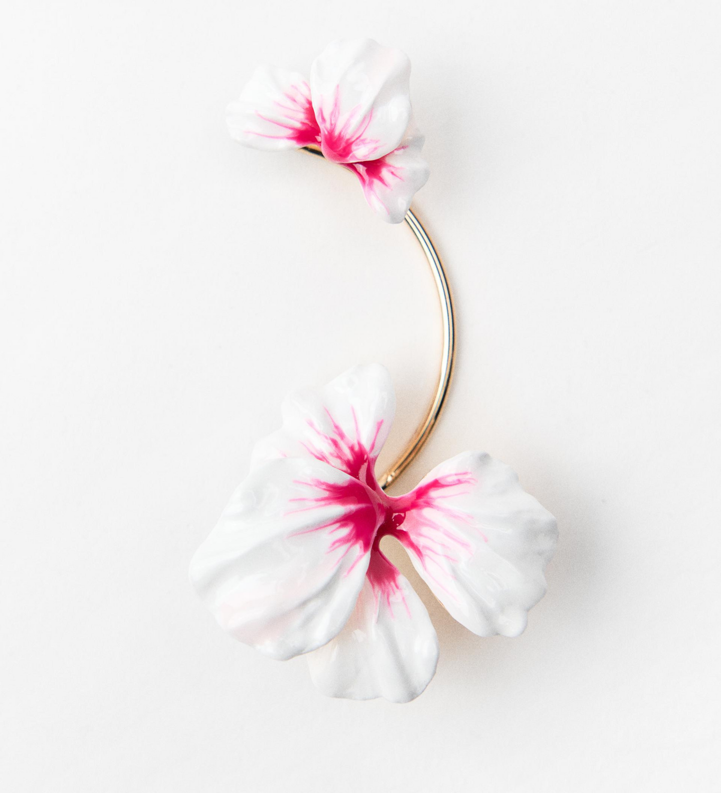 Elegant Flower Ear Cuff