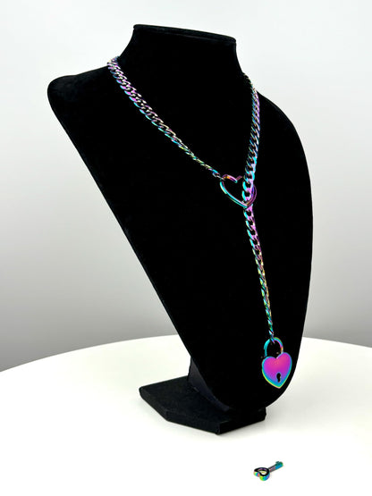 ChainHeart™ Drop Necklace