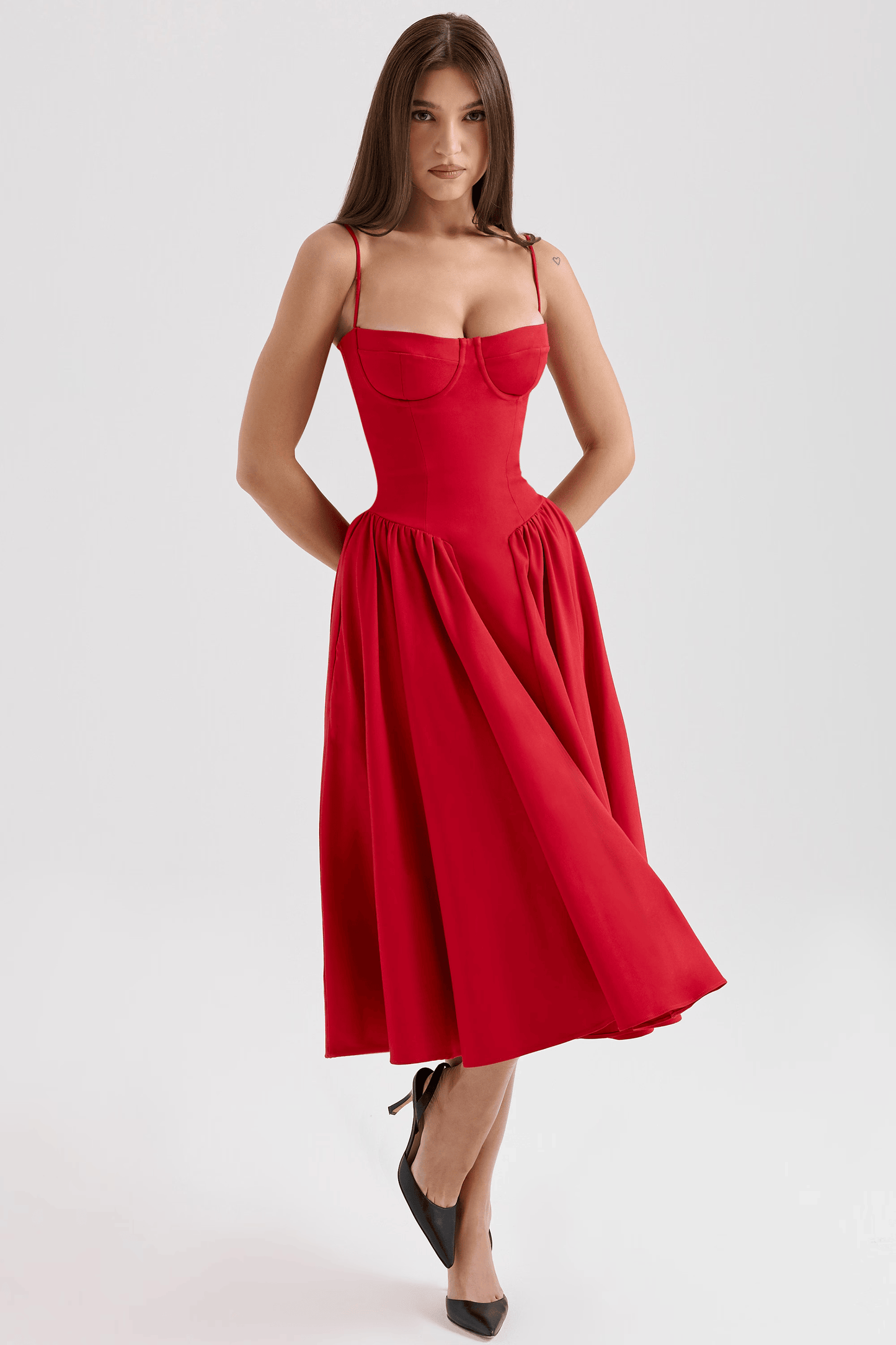 SculptCup™ Fit & Flare Dress