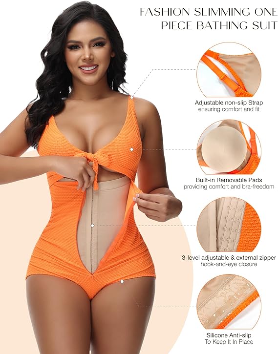 Sunset Bloom Swim Suit