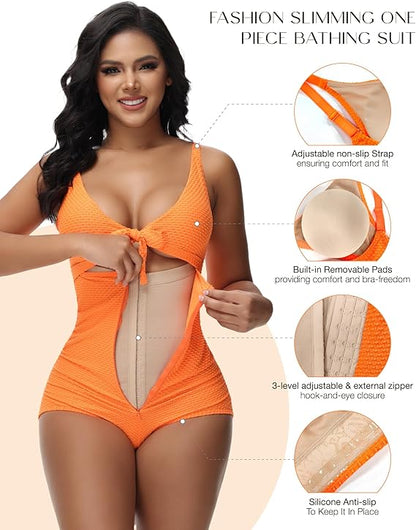 Sunset Bloom Swim Suit